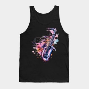 Saxophone Tank Top